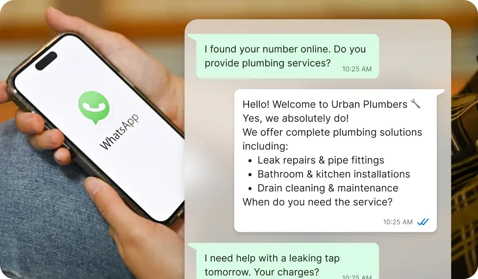 Handle Pricing, Service & Availability Queries 24x7
