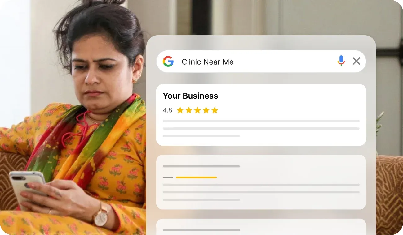 Show Up First When Patients Search Clinic Near Me