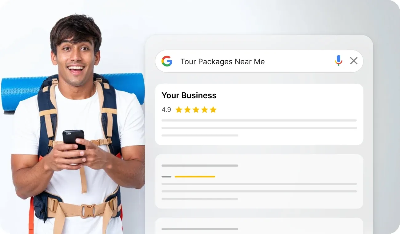 Show Up First When People Search “Tour Packages Near Me”