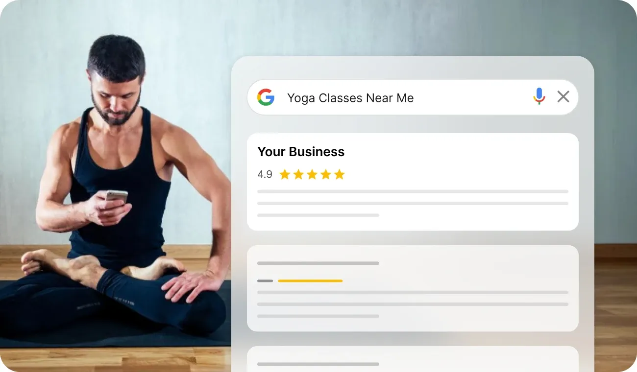 Show Up First When People Search “Yoga Classes Near Me”